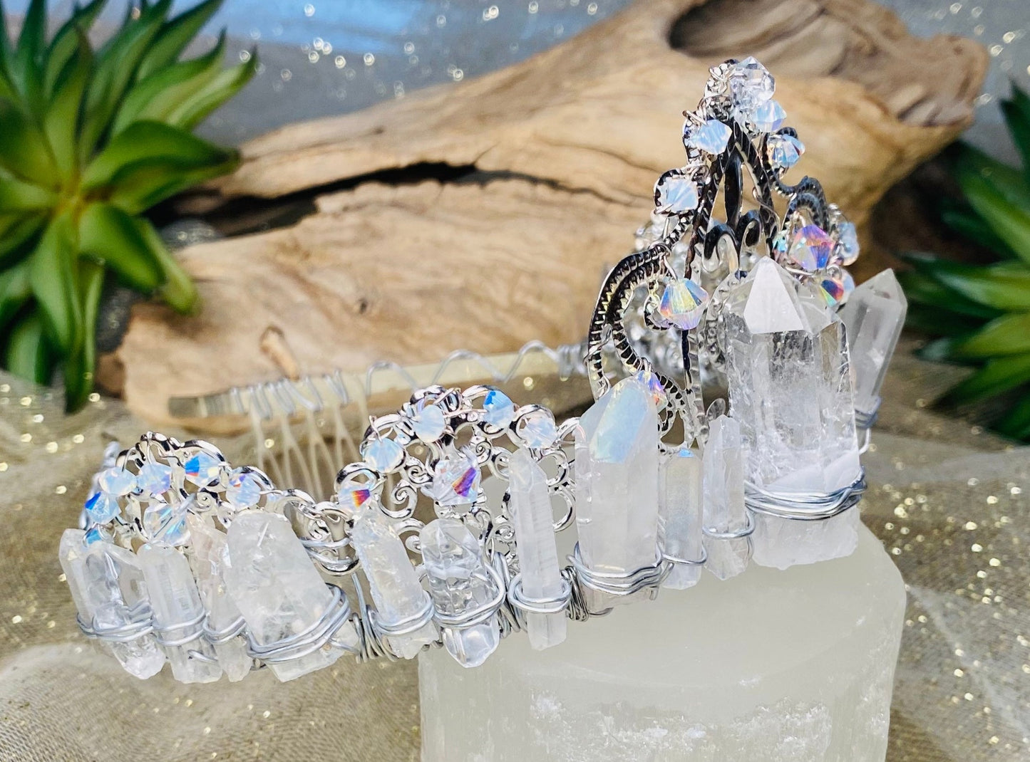 The Victoria Crown side view- crystalsbytheseallc