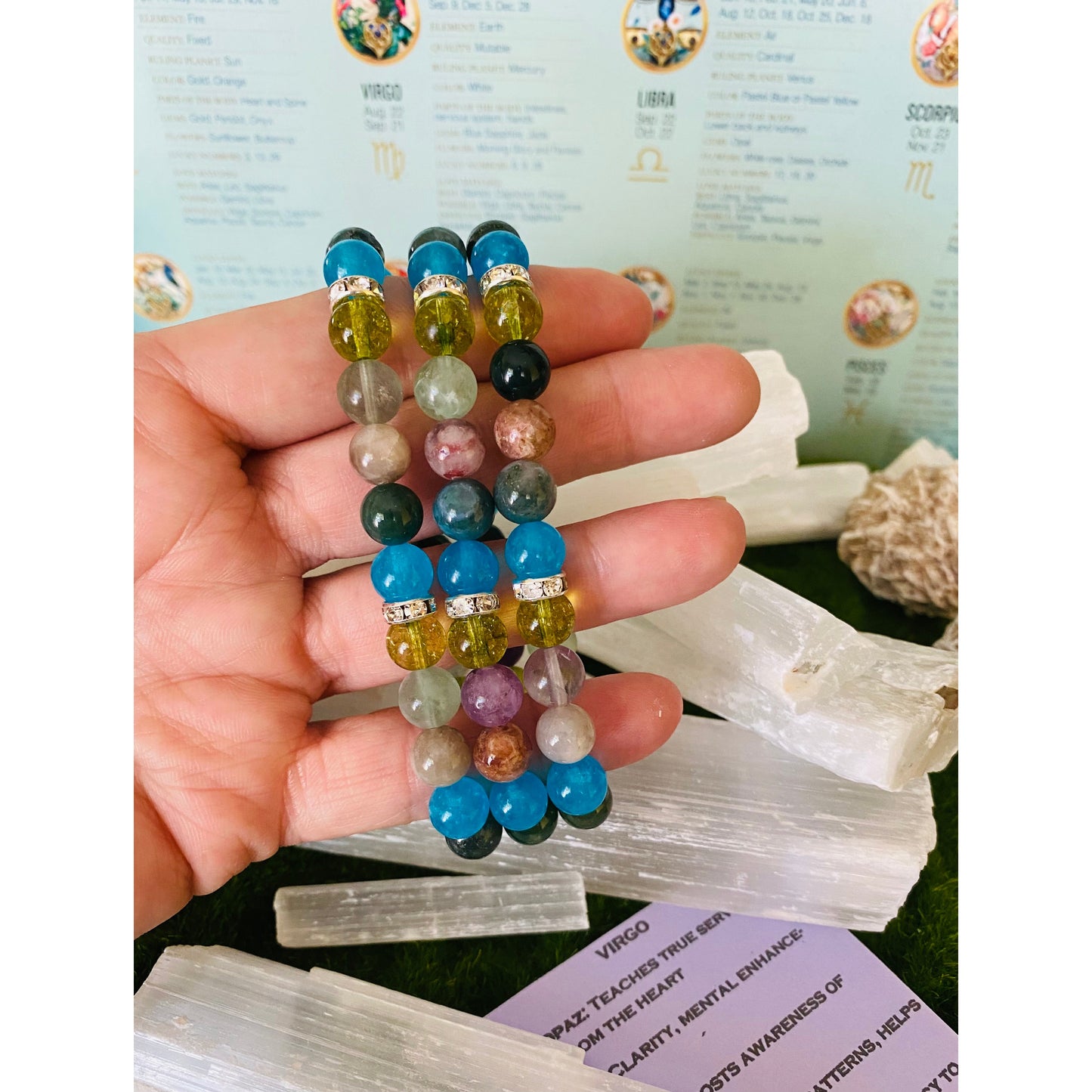 Zodiac Bracelets to activate your sign energies!