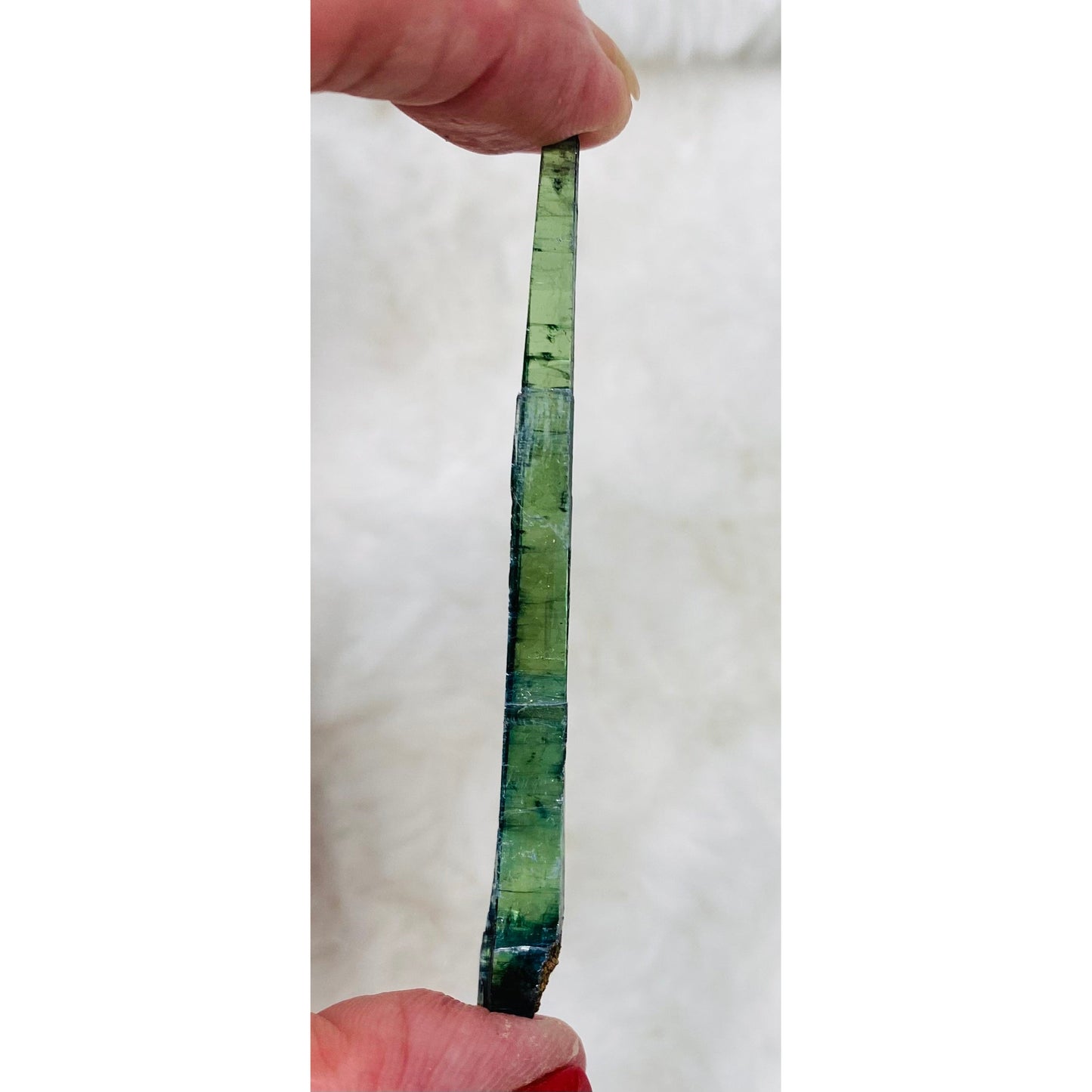 Vivianite raw blades