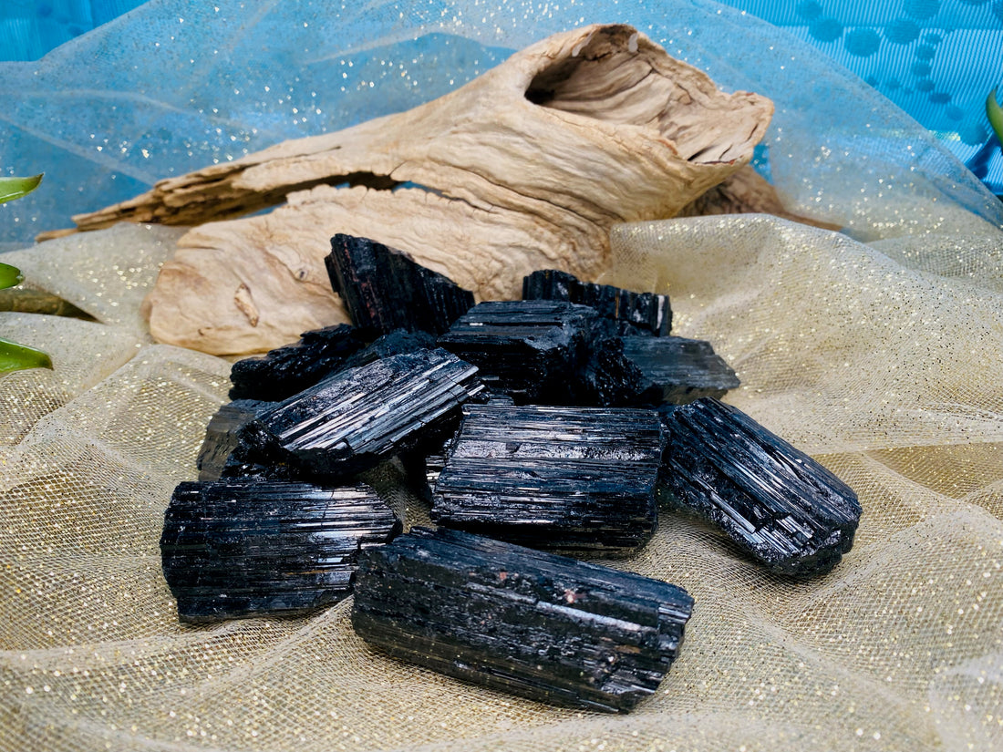 Black Tourmaline Crystal Healing-Crystals by the Sea
