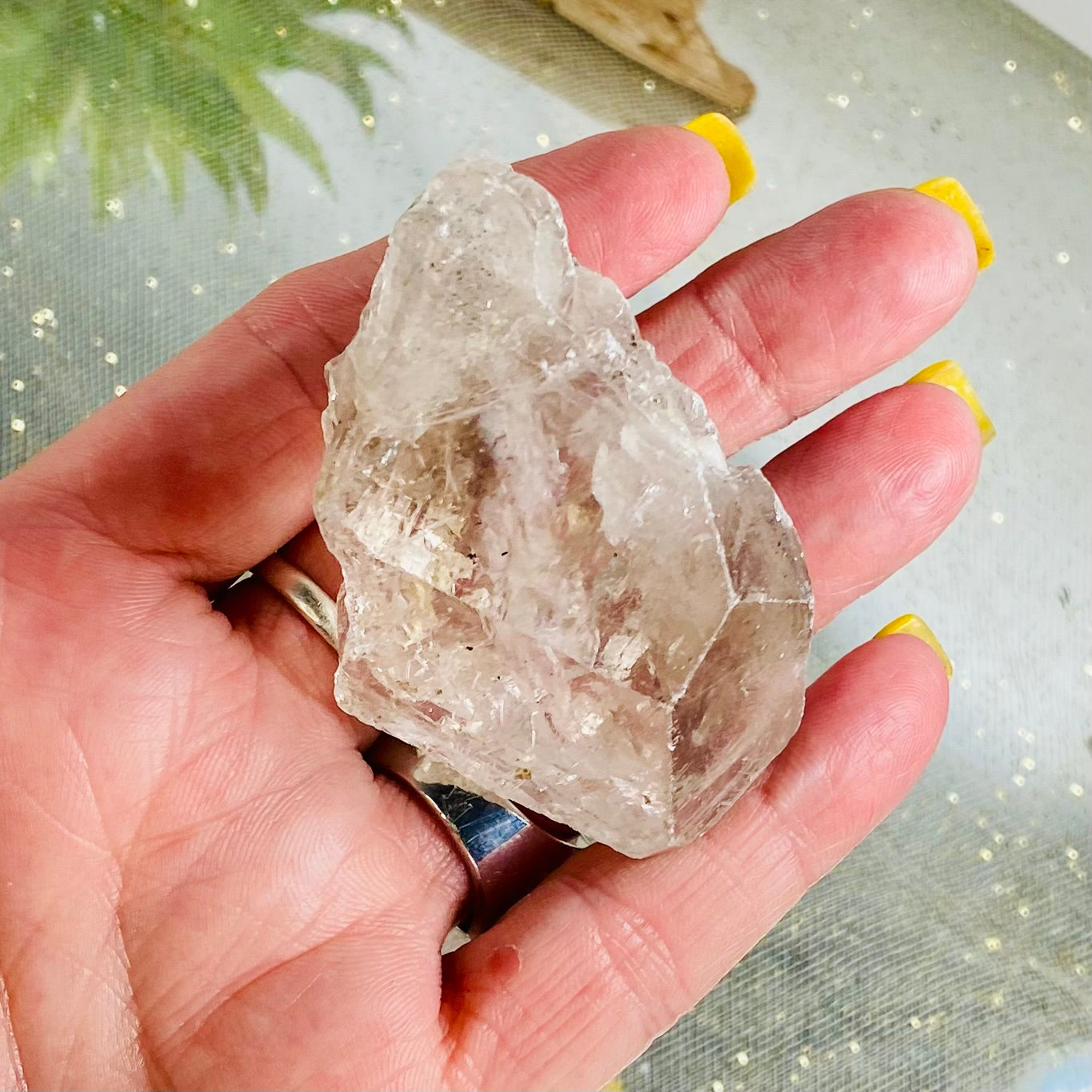 Natural Tibetan Quartz Crystal Raw Chunks - Powerful Healing Energy for Balance and Clarity