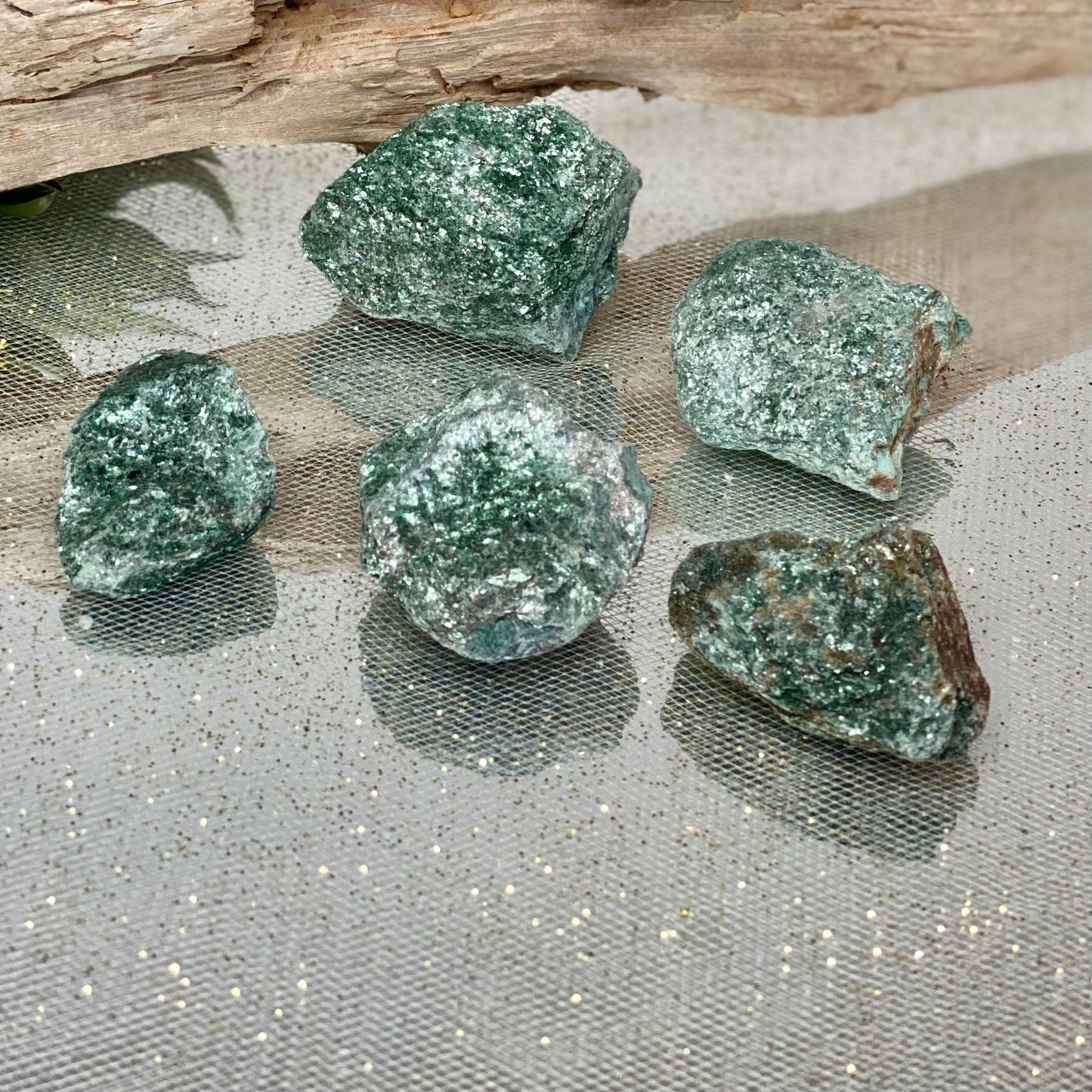 Fuchsite Raw Stone for life force!