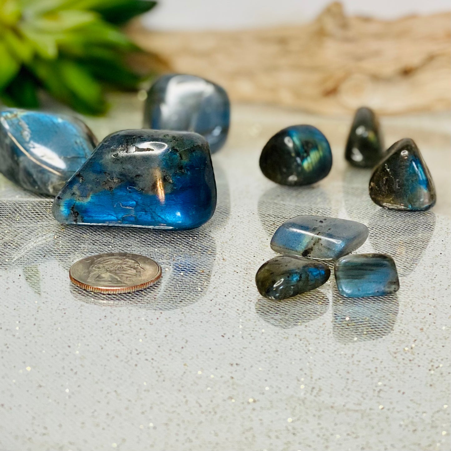 Labradorite tumbled crystal- CBTS