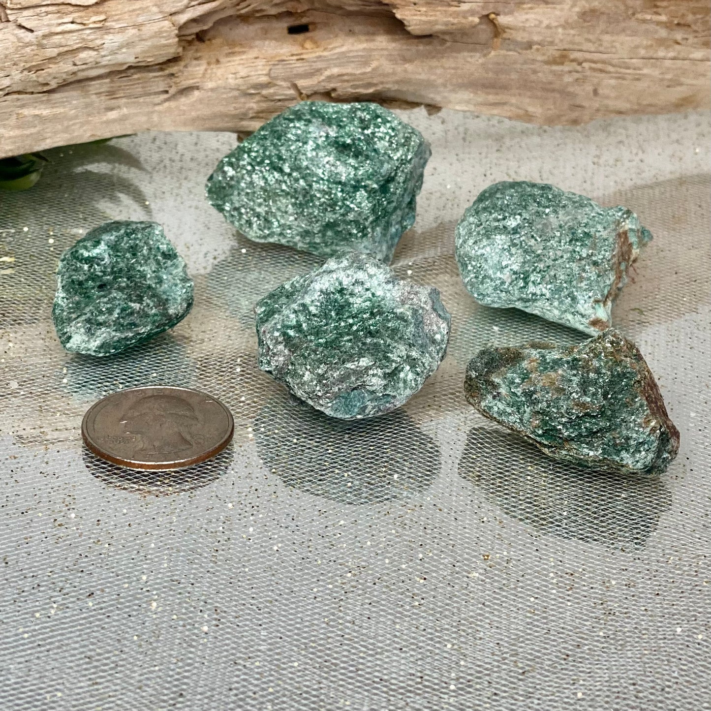 Fuchsite Raw Stone for life force!