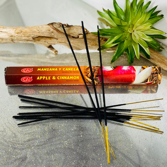 Apple & Cinnamon Incense Sticks-CBTS