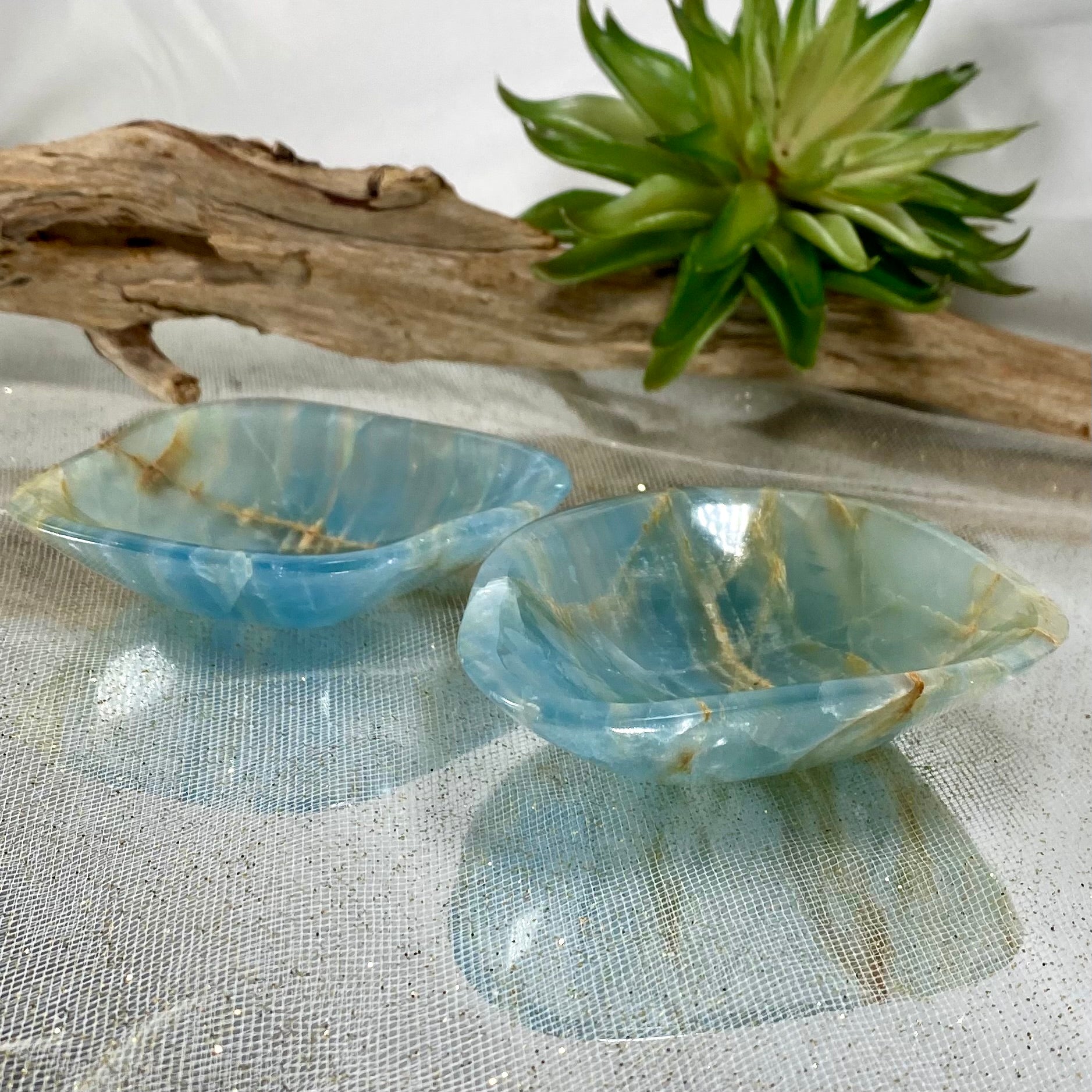 Lemurian Blue Calcite DisH-CBTS