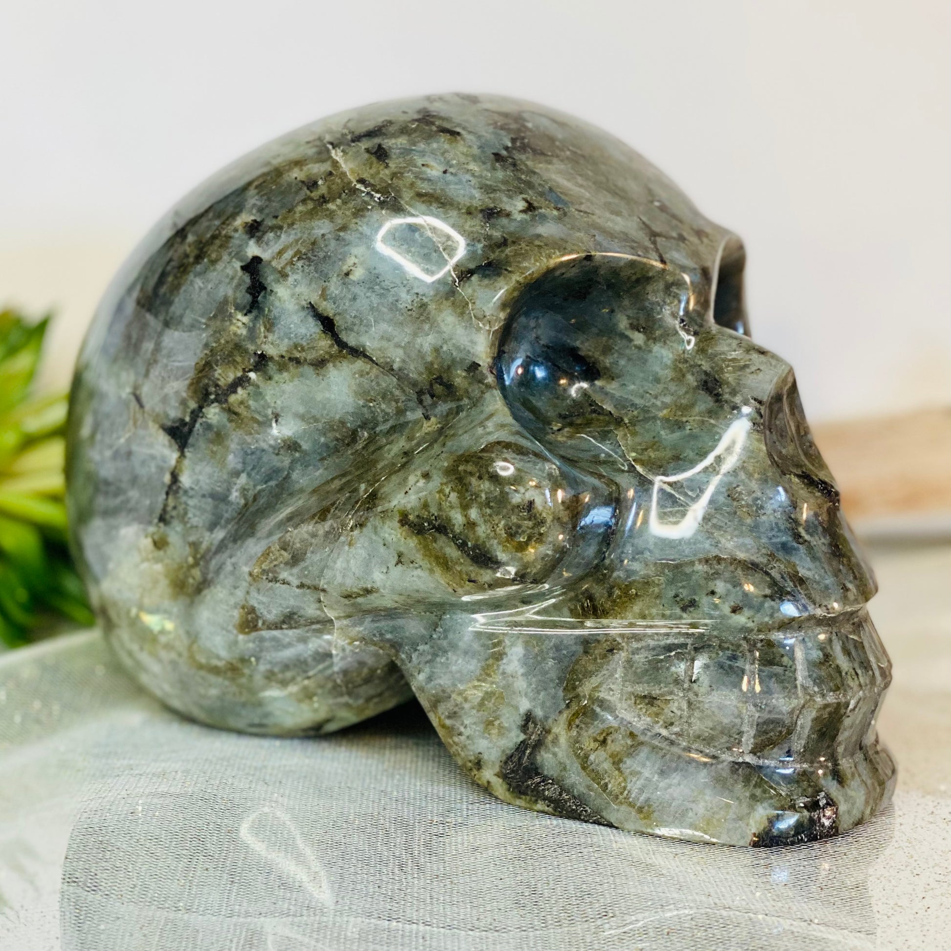 Labradorite Skull-CrystalbytheSeaLLC