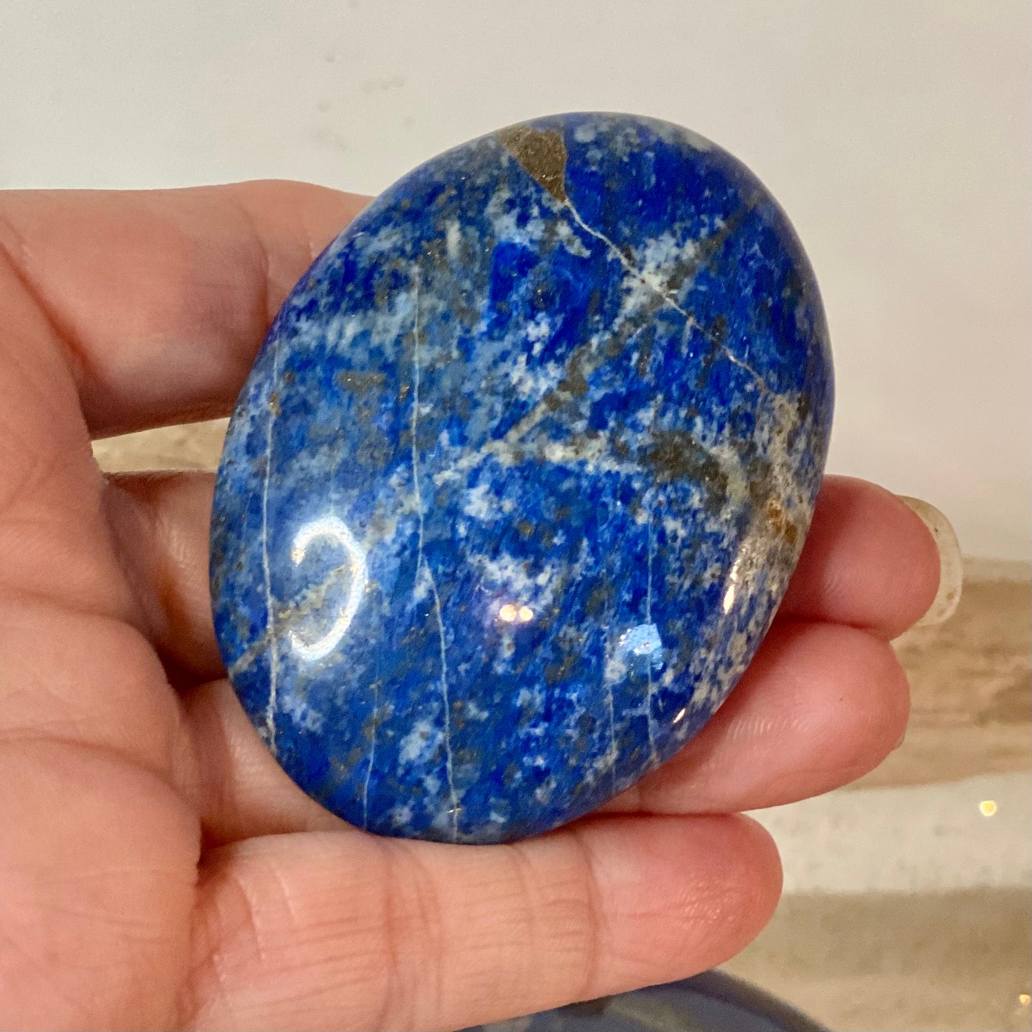 Lapis Lazuli Palm Stone -CBTS