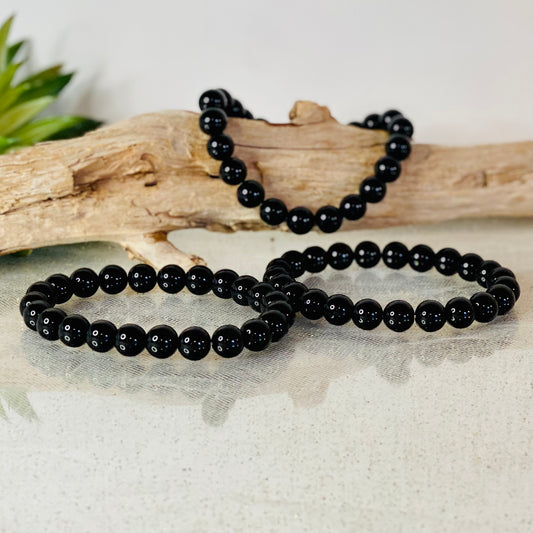 Black Obsidian Bracelet for Inner Strength & Stability