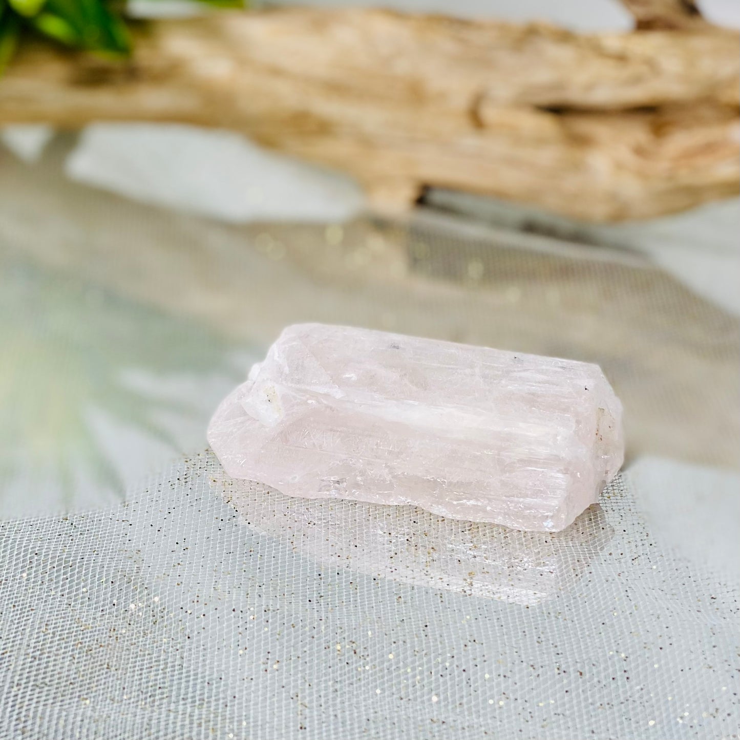 Danburite Raw Crystal Chunk for Emotional Healing and Spiritual Awakening