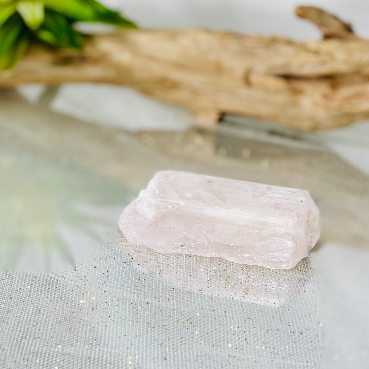 Danburite Raw Crystal Chunk for Emotional Healing and Spiritual Awakening