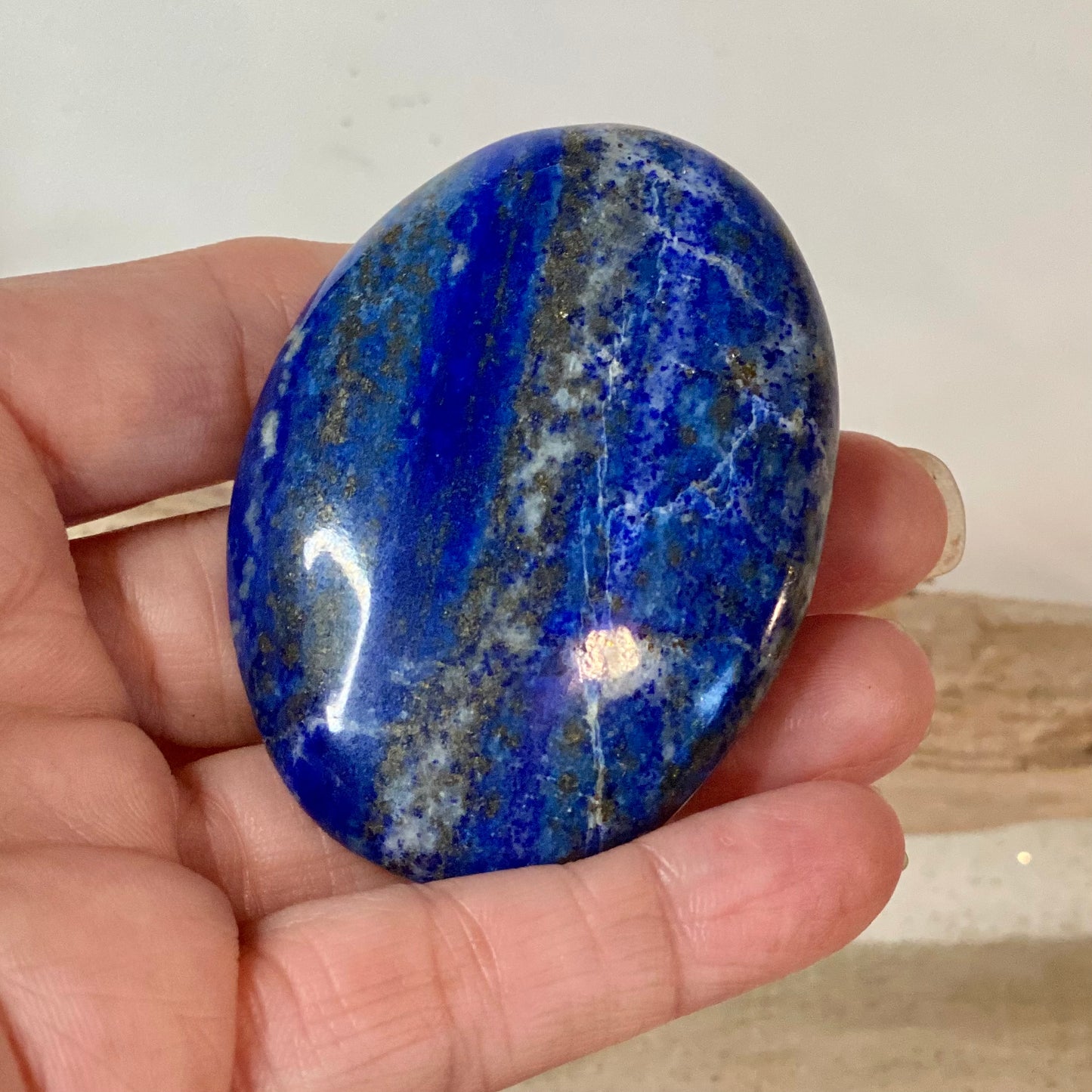 Lapis Lazuli Palm Stone -CBTS