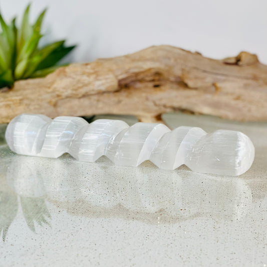 Selenite Massage Wands: Divine Purification and Relaxation