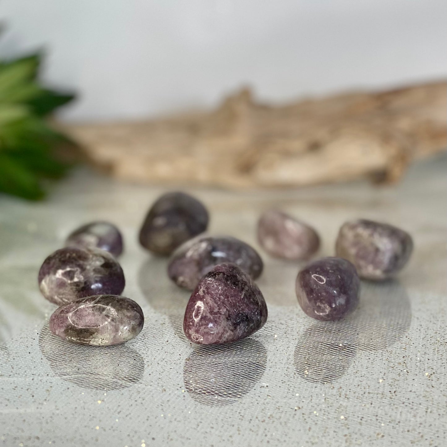 Lepidolite Tumbled Stones: Embrace Calm and Balance
