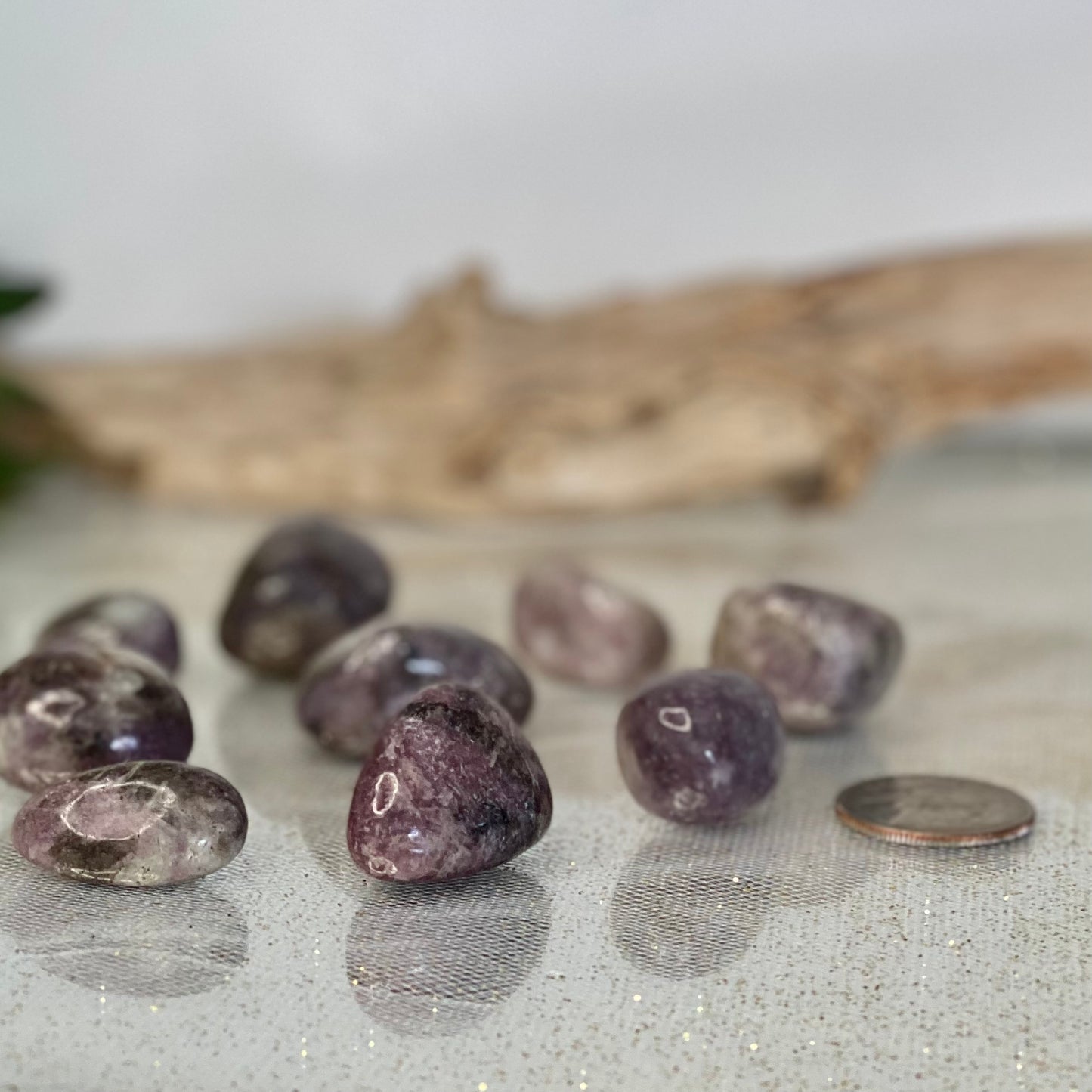 Lepidolite Tumbled Stones: Embrace Calm and Balance