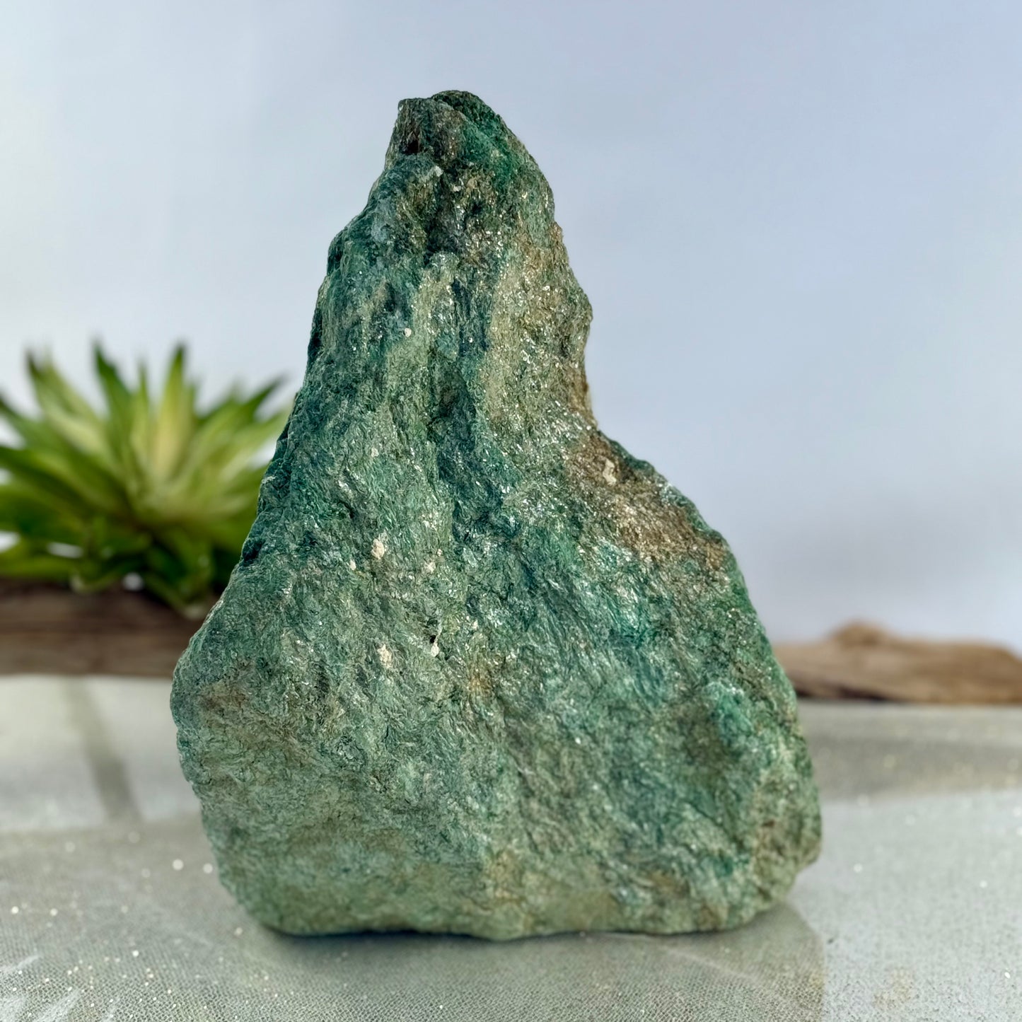 Large Raw Fuchsite Crystal - 6 lb Natural Stone for Healing & Energy Balance