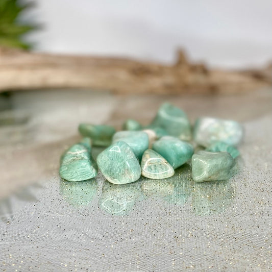 Amazonite Tumbled Stones- CBTS
