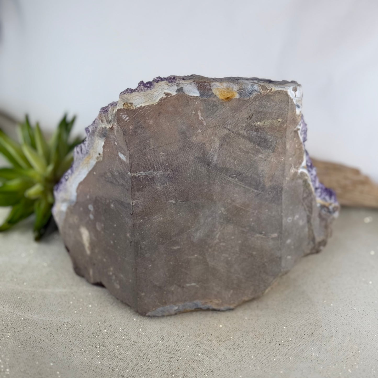 Large Raw Amethyst Crystal - 6 lb Natural Healing Stone for Spiritual Energy & Home Decor