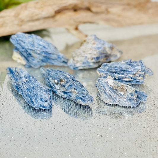 Raw Blue Kyanite for Communication & Self-Expression: The Stone of Alignment
