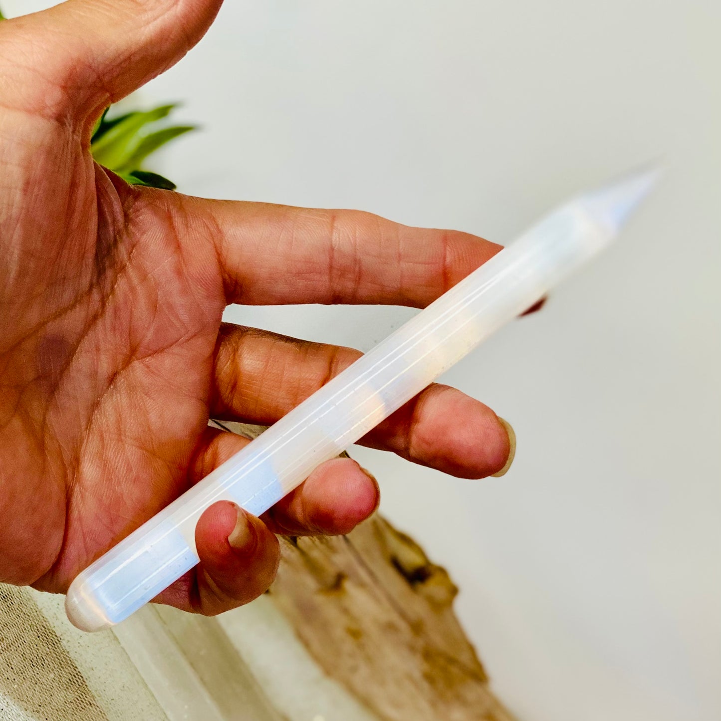 Selenite Pencil Wands to Purify and Amplify Your Energy