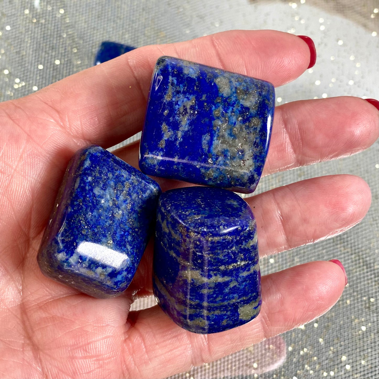 Lapis Lazuli Tumbled Crystals-CBTS