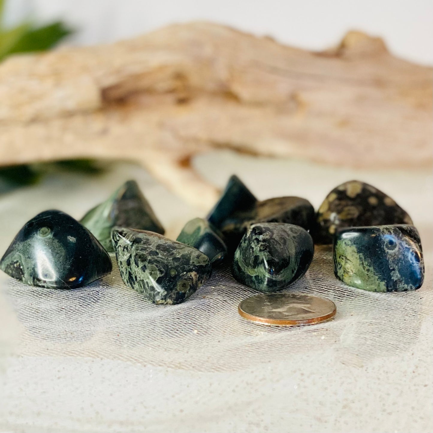 Energize and Protect with Kambaba Jasper Tumbled Stones