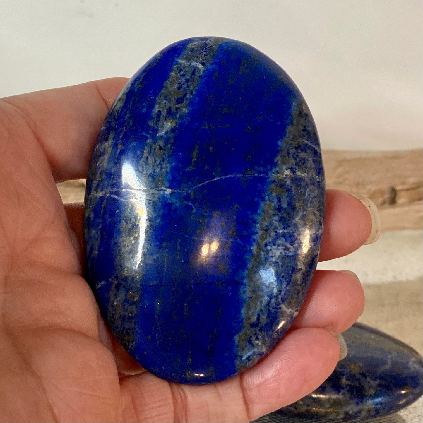Lapis Lazuli Palm Stone -CBTS