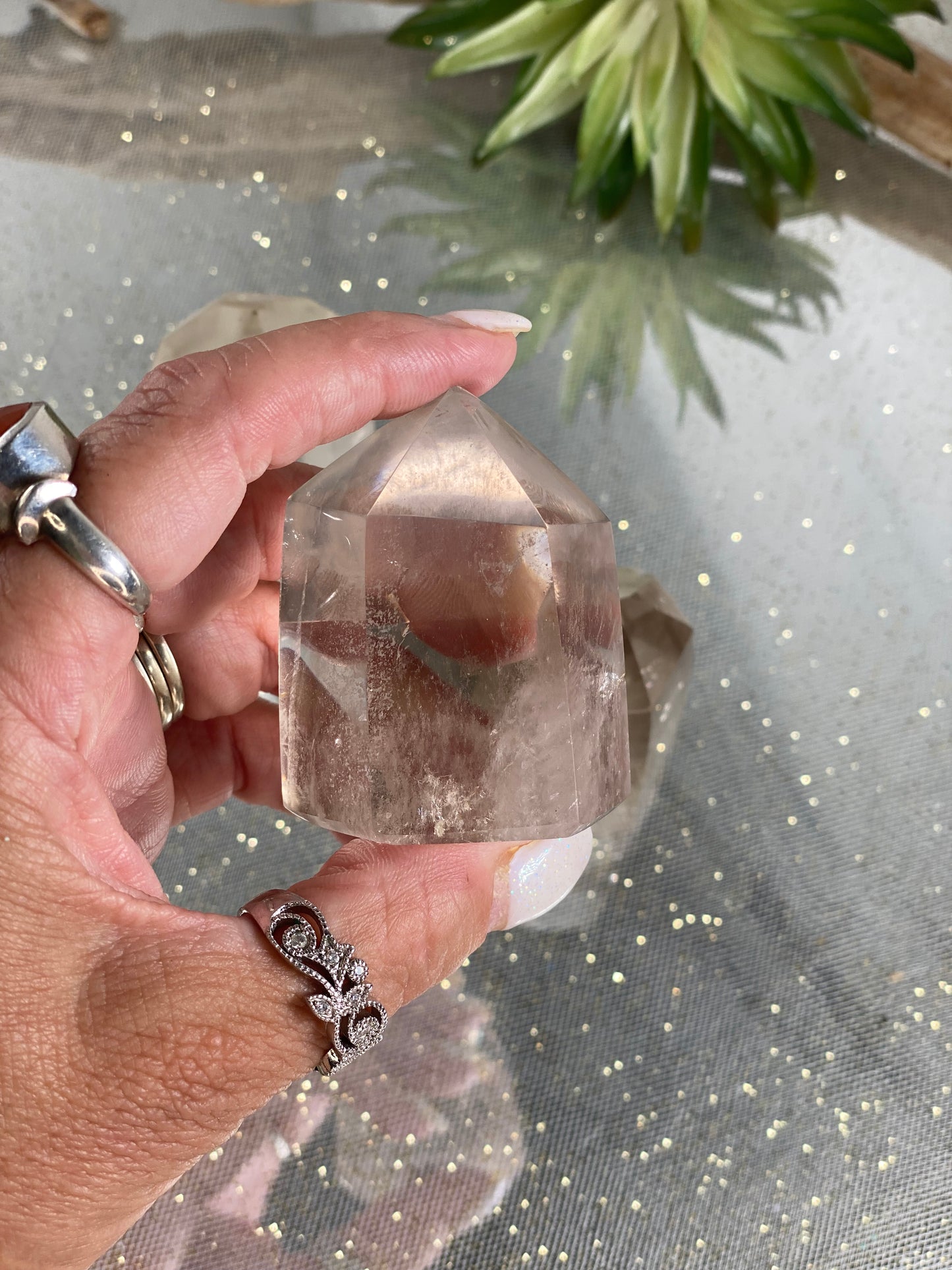 CBTS-Light Smoky Quartz & Clear Quartz Generator