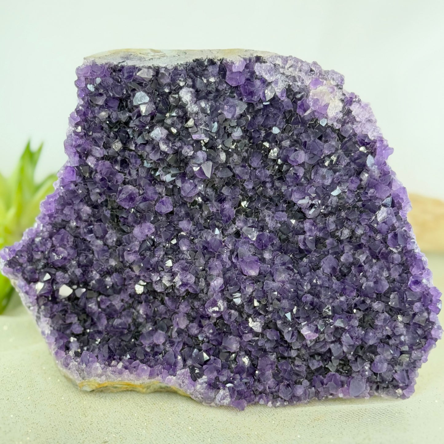 Large Raw Amethyst Crystal - 6 lb Natural Healing Stone for Spiritual Energy & Home Decor