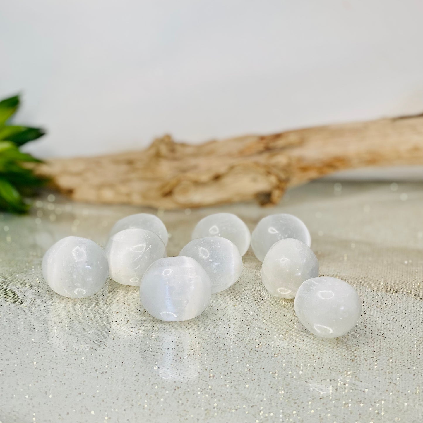 Selenite Tumbled Crystals: Radiant Purity in Every Stone