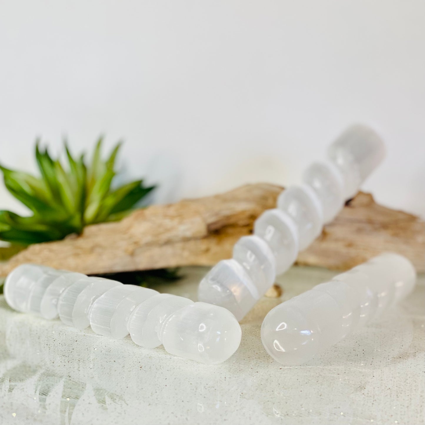 Selenite Massage Wands: Divine Purification and Relaxation