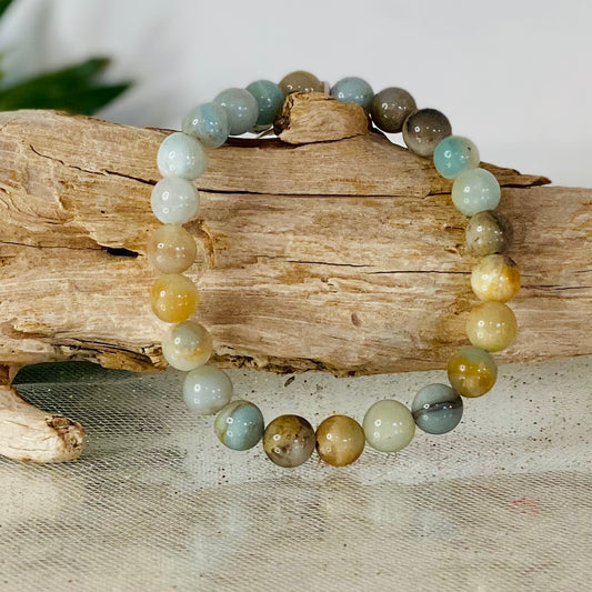 Mixed Amazonite Bracelet - Harmony and Balance in Every Bead