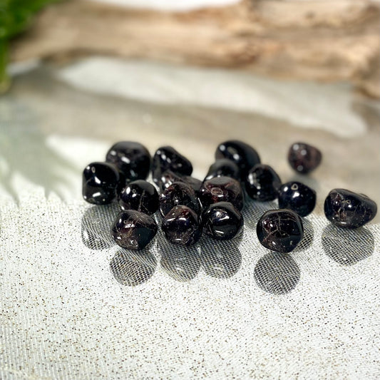 Garnet Tumbled Crystals - Known as the Stone of Health!
