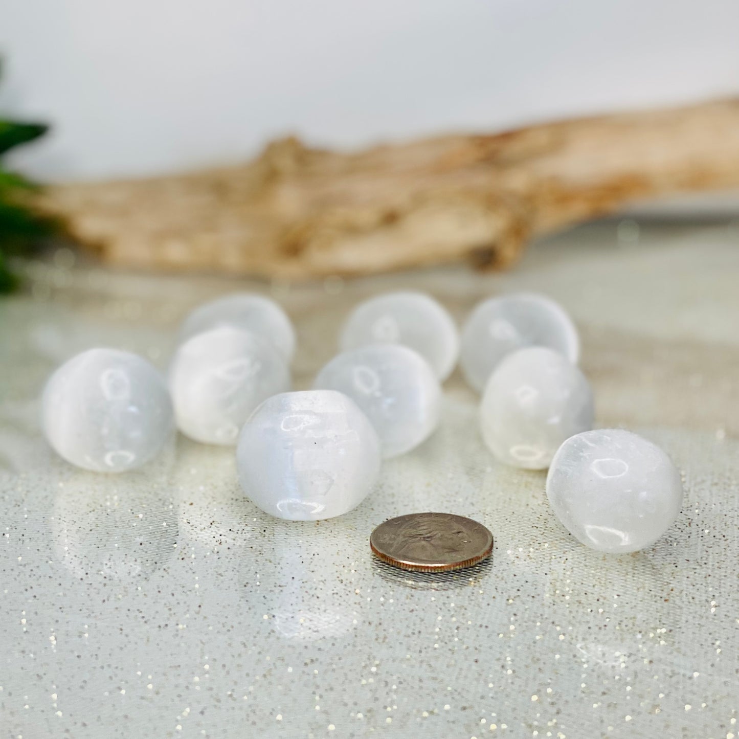 Selenite Tumbled Crystals: Radiant Purity in Every Stone