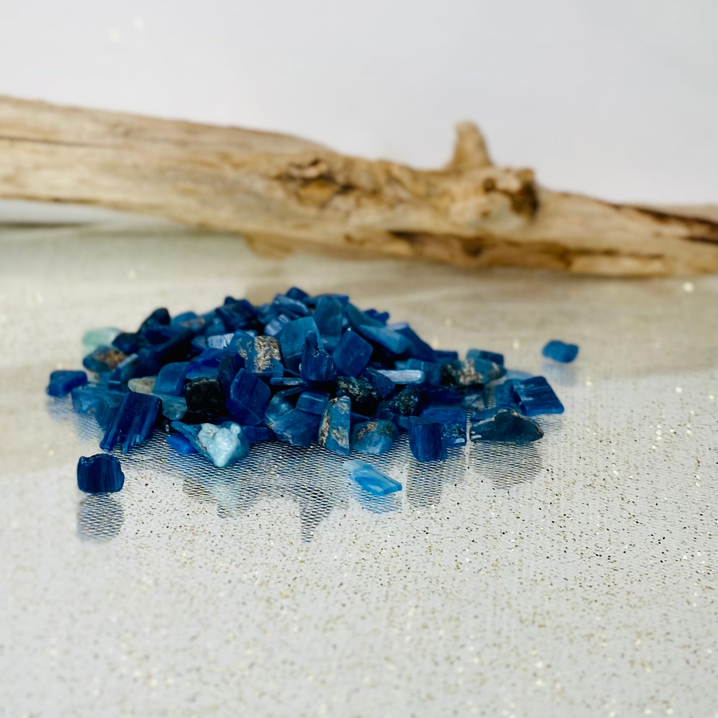 Blue Kyanite Chip Stones: Enhance Communication and Self-Expression