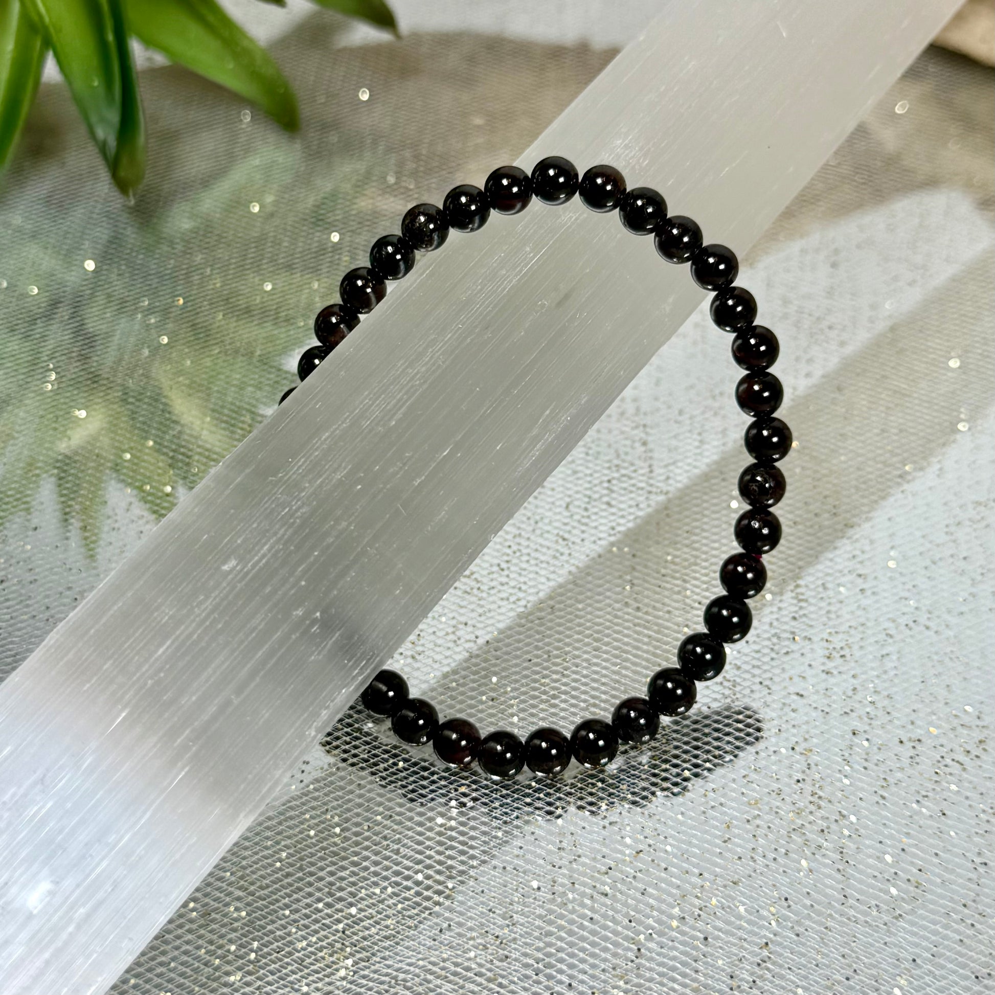 Garnet Stretch Bracelet 2-CBTS