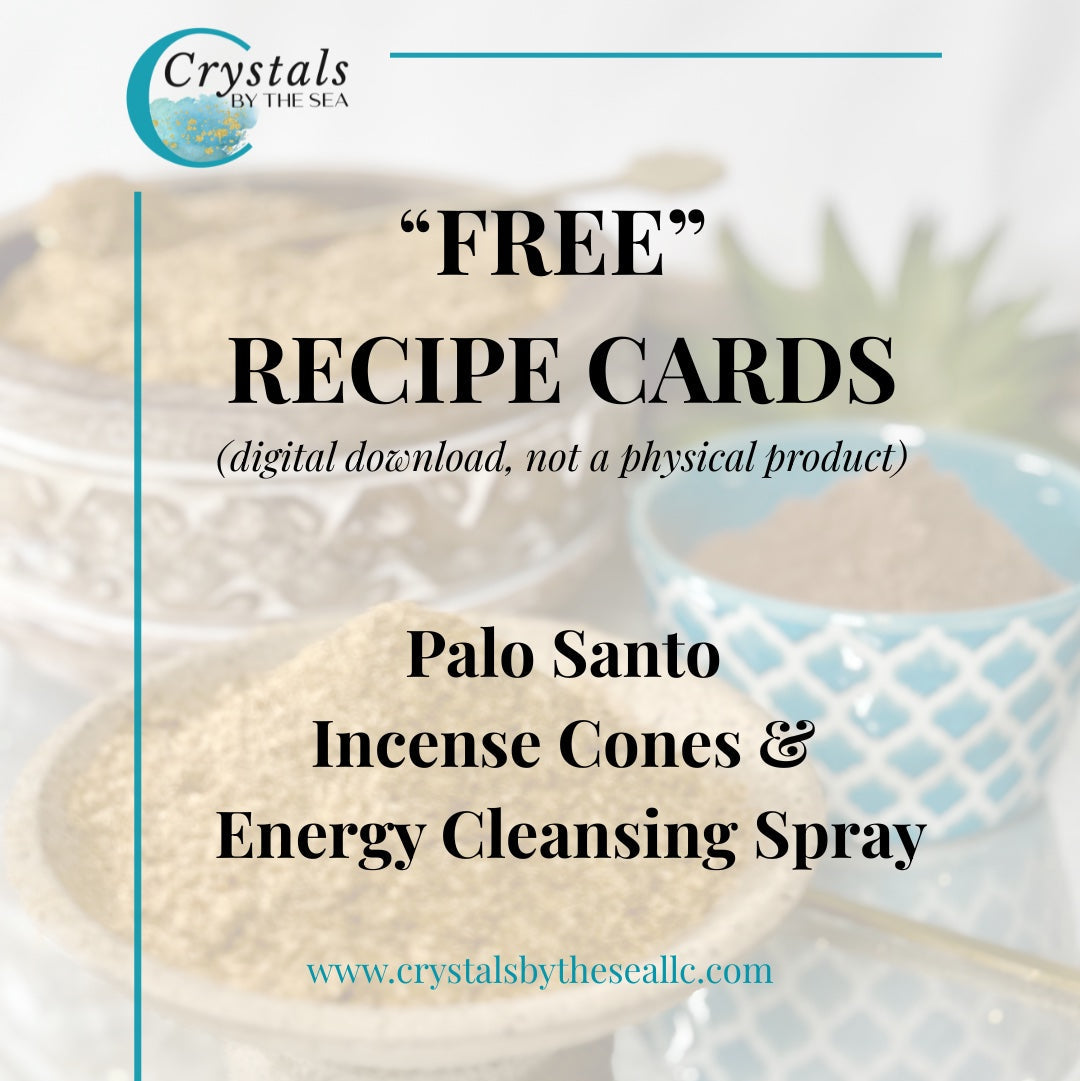 Palo Santo Digital Recipe Cards (Free Download)