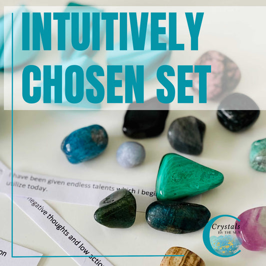 Intuitively Selected Mystery Set of Crystals with Fortune Cookie!