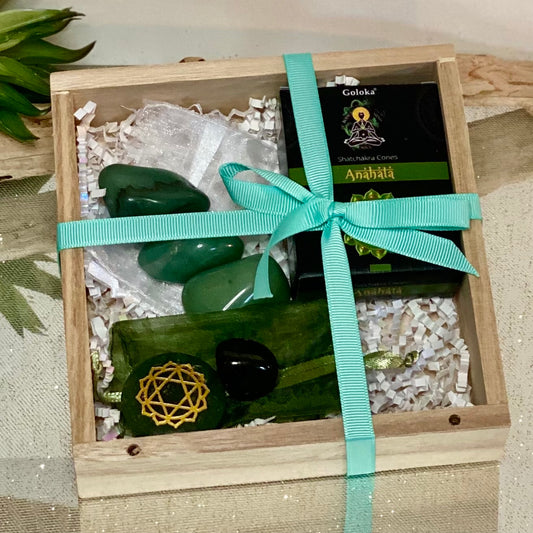 Open Your Heart Chakra for LOVE & PROSPERITY with this Crystal & Incense Gift Set