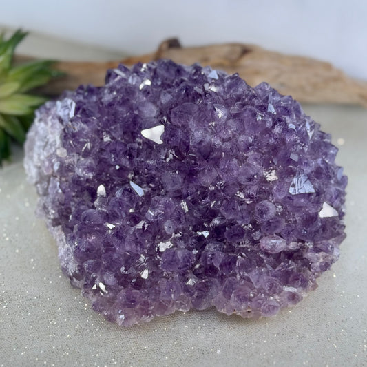 Large Raw Amethyst Chunk - 6.9 lb Natural Gemstone for Healing & Home Decor