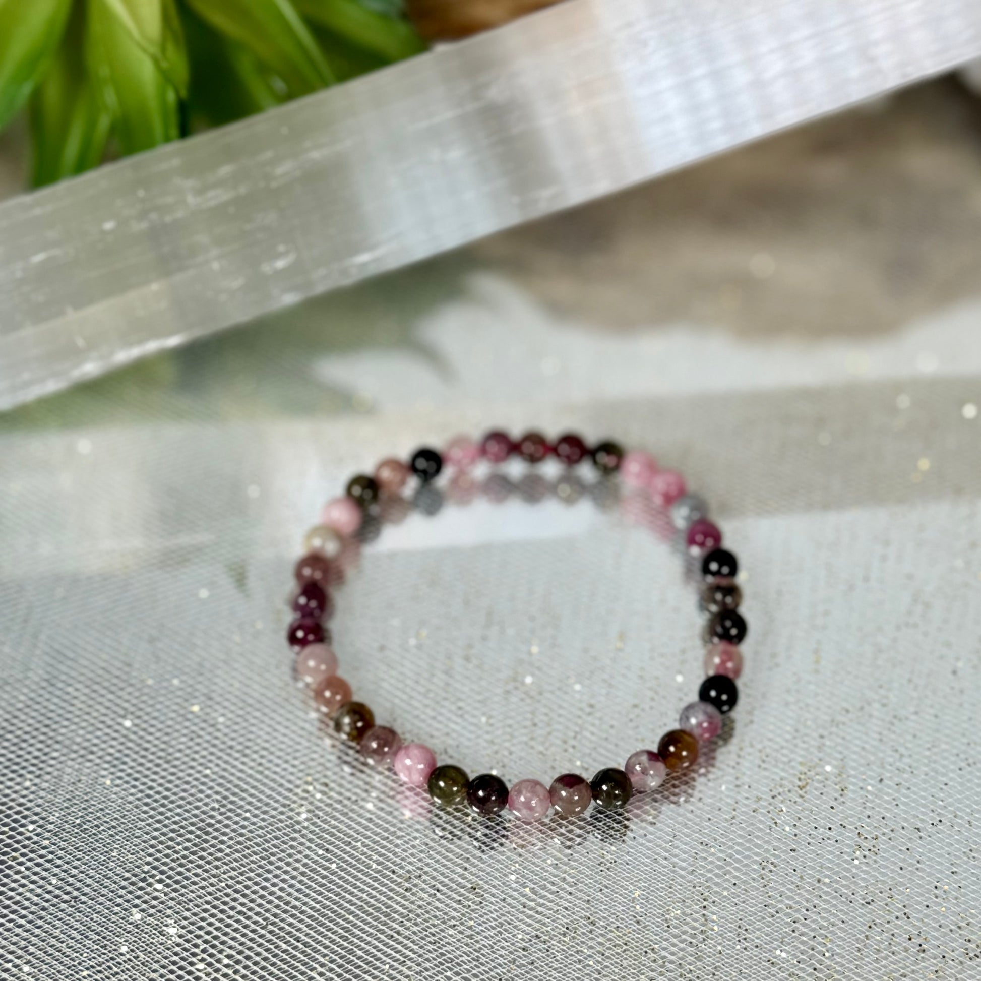 Rainbow Tourmaline mini 1 Bracelets-CBTS
