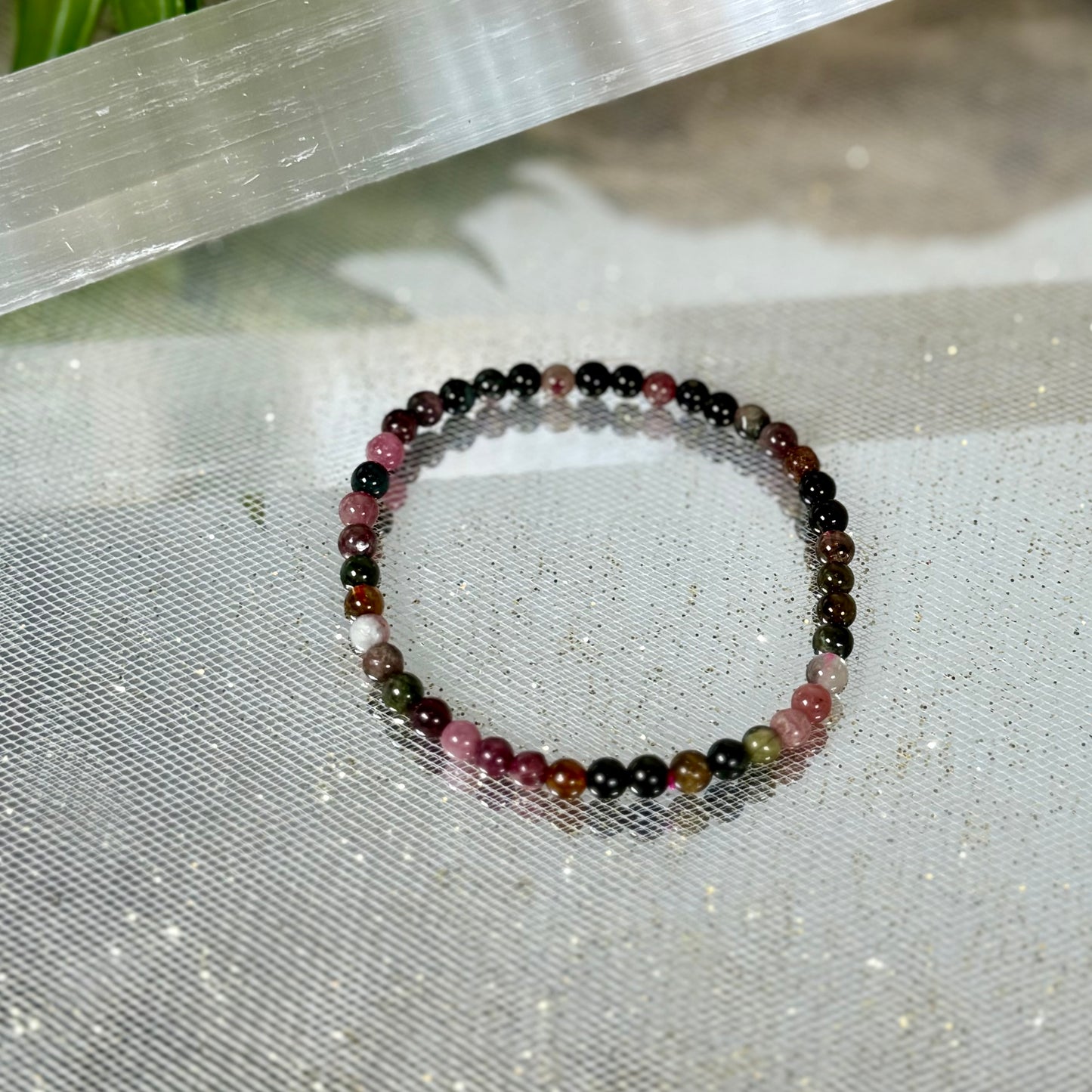 Rainbow Tourmaline mini 2 Bracelets-CBTS