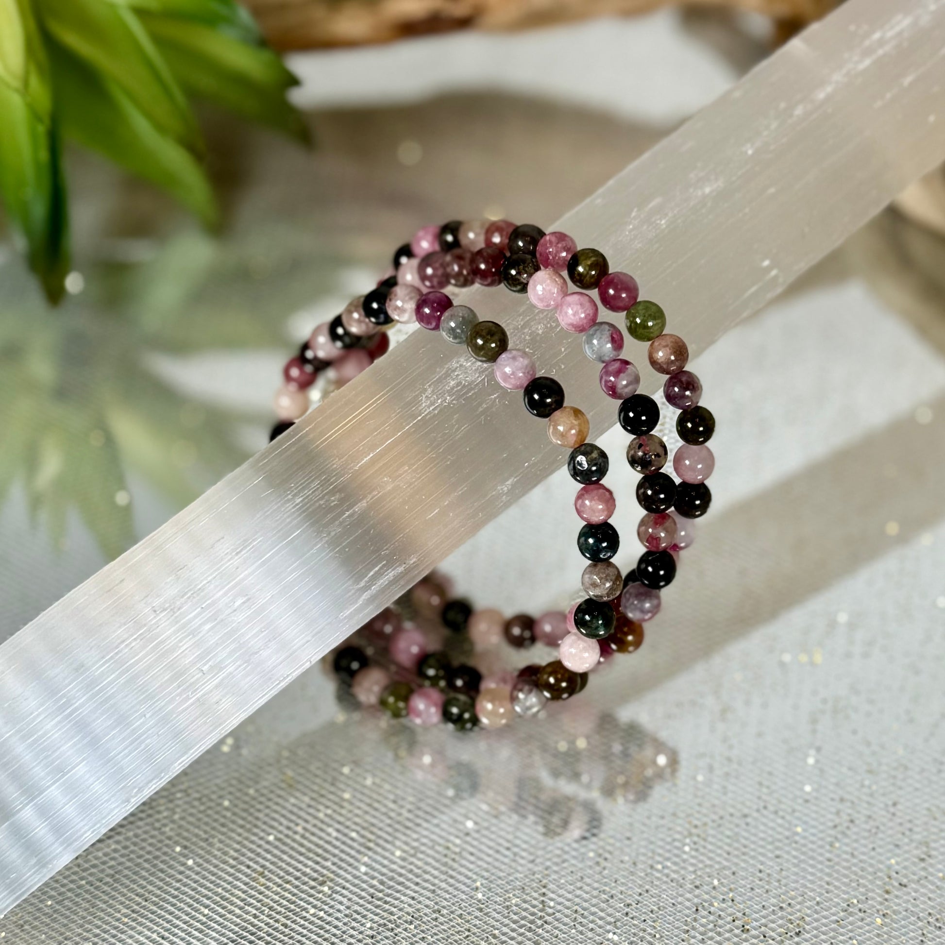 Rainbow Tourmaline mini Bracelets-CBTS