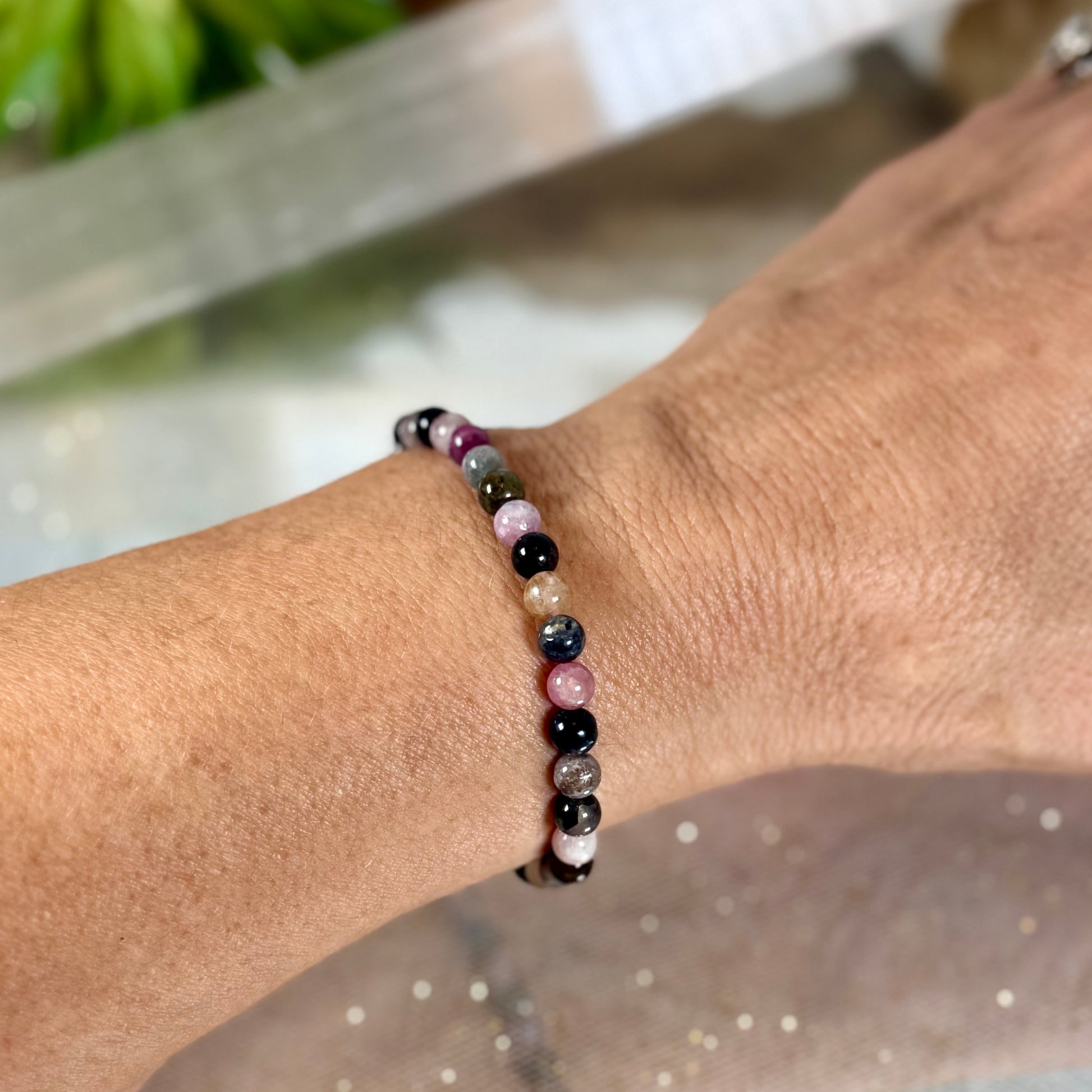 Rainbow Tourmaline mini ON HAND Bracelets-CBTS