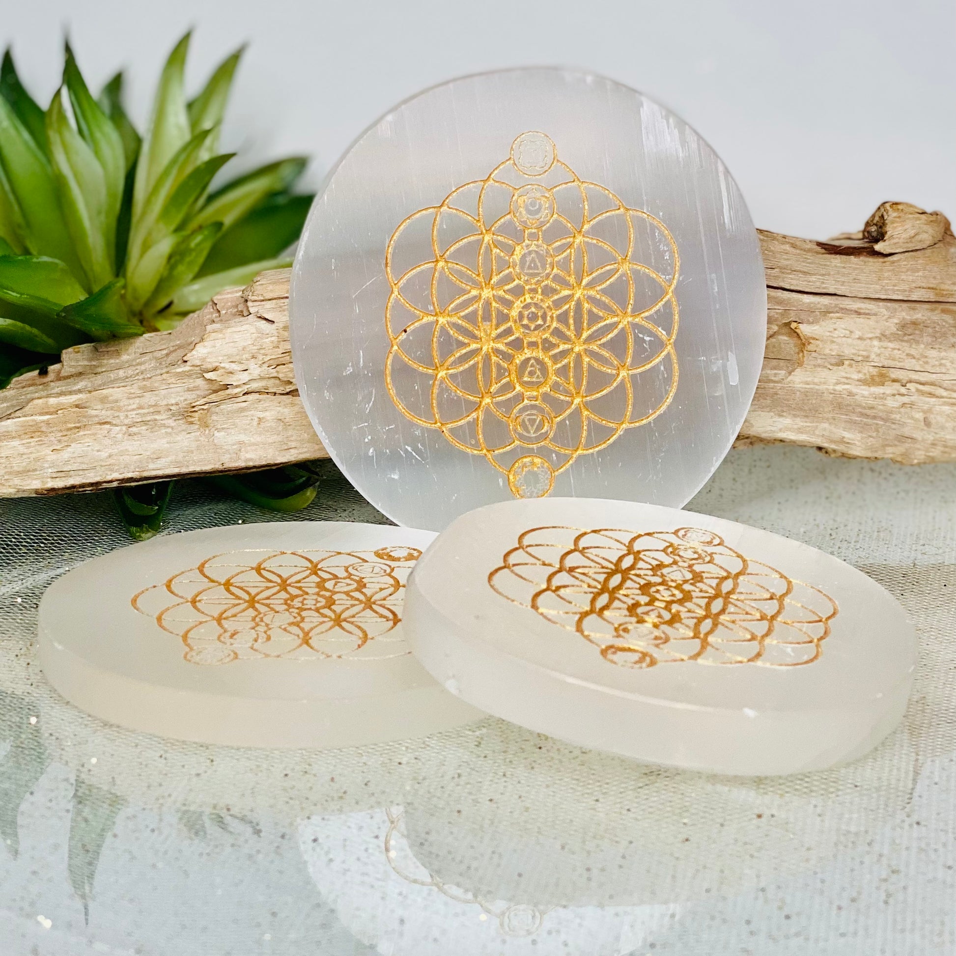 Selenite Charging plate- cbts
