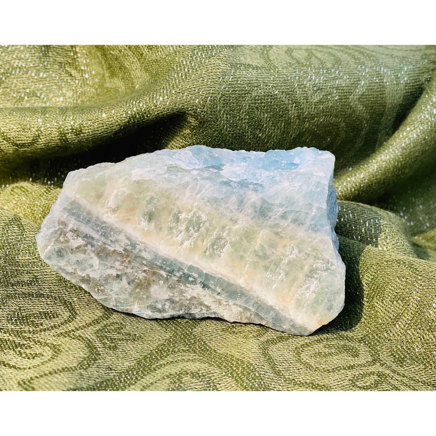 Aquamarine for Peace and Tranquility - Raw Chunks