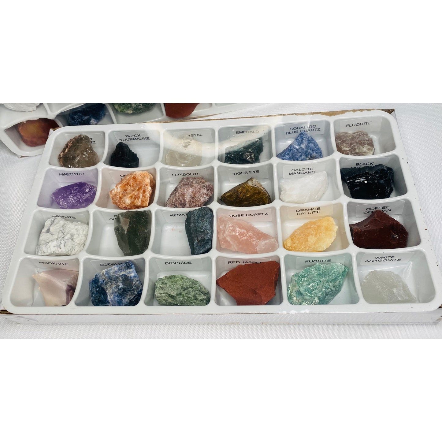 Crystal Starter Set of 24 raw pieces for the new crystal collector!