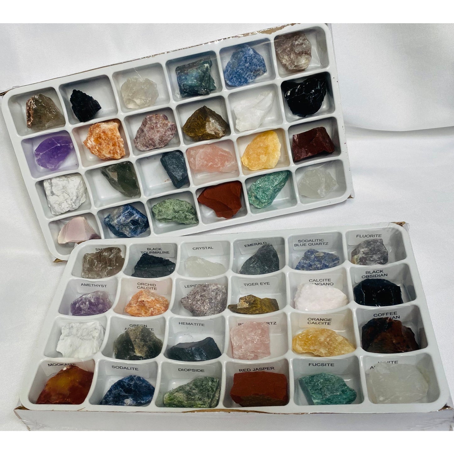 Crystal Starter Set of 24 raw pieces for the new crystal collector!