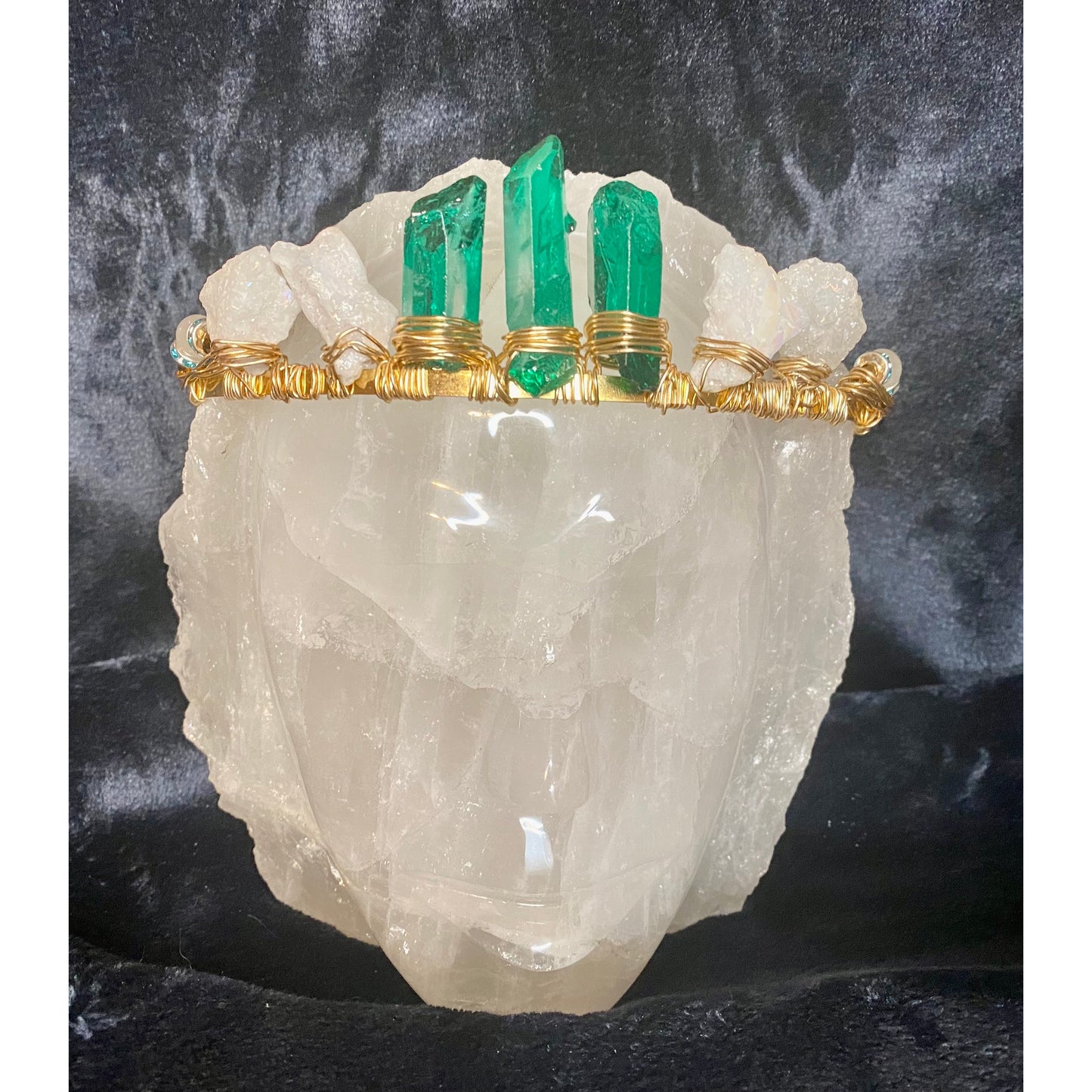 Emerald Quartz Fairy Crown II