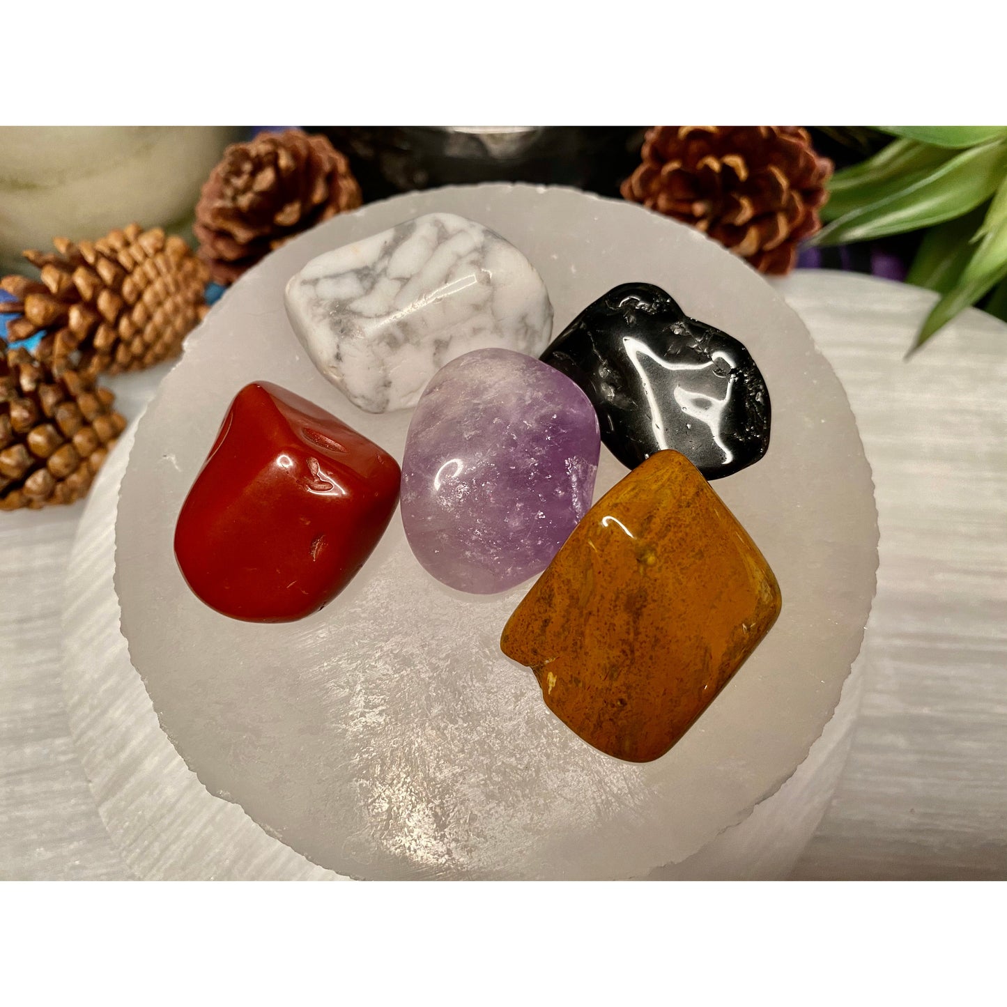 Revitalize Your Crystals with Selenite Crystal Charging Plates to Unleash Their Full Potential